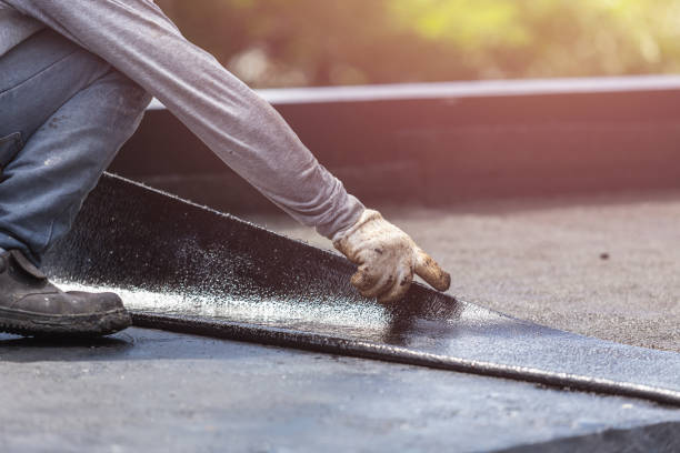 Professional Exterior Waterproofing technician working in Mount Carmel, IL